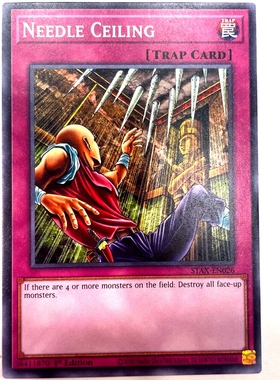 游戏王 美英一刷STAX-EN026 N 吊顶 Needle Ceiling CL1