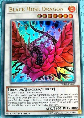 游戏王美英一刷黑蔷薇龙