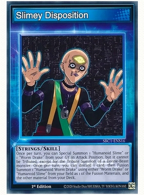 游戏王美英1刷SBC1-ENS16N Slimey Disposition马力克人偶T2C代币