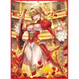 游戏王动漫妹套 FATE FGO 尼禄 红SABER 会场限定 卡套 牌套 2E4