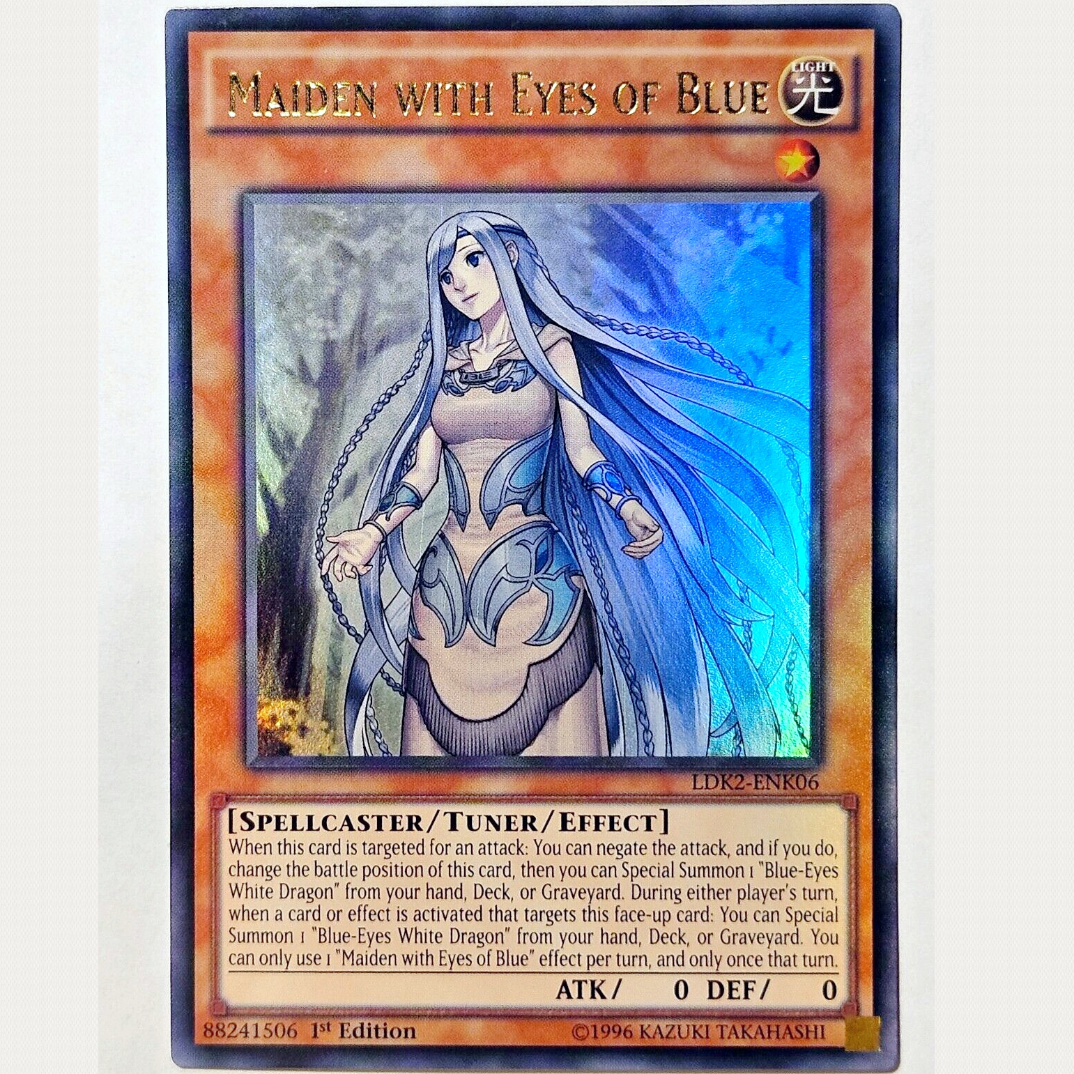 KONAMI闪卡MaidenwithBlueEyes