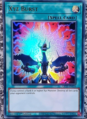 游戏王 美英一刷  GFTP-EN116  UR  XYZ爆发 H3A