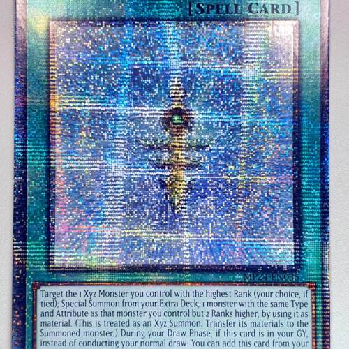 游戏王美英一刷MP24-EN035 QCSER升阶魔法-星光之力 Force ON