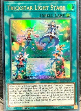 游戏王 美英一刷   MP18-EN069  UR 淘气仙星的灯光舞台 G3C