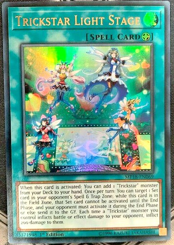 游戏王 美英一刷   MP18-EN069  UR 淘气仙星的灯光舞台 G3C