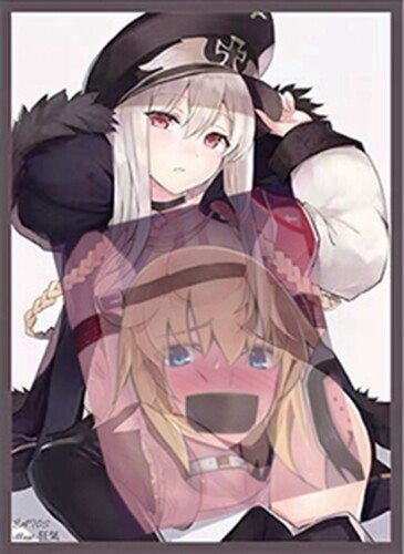 游戏王动漫妹套 少女前线 Kar 98K  限定 卡套 牌套 EE2
