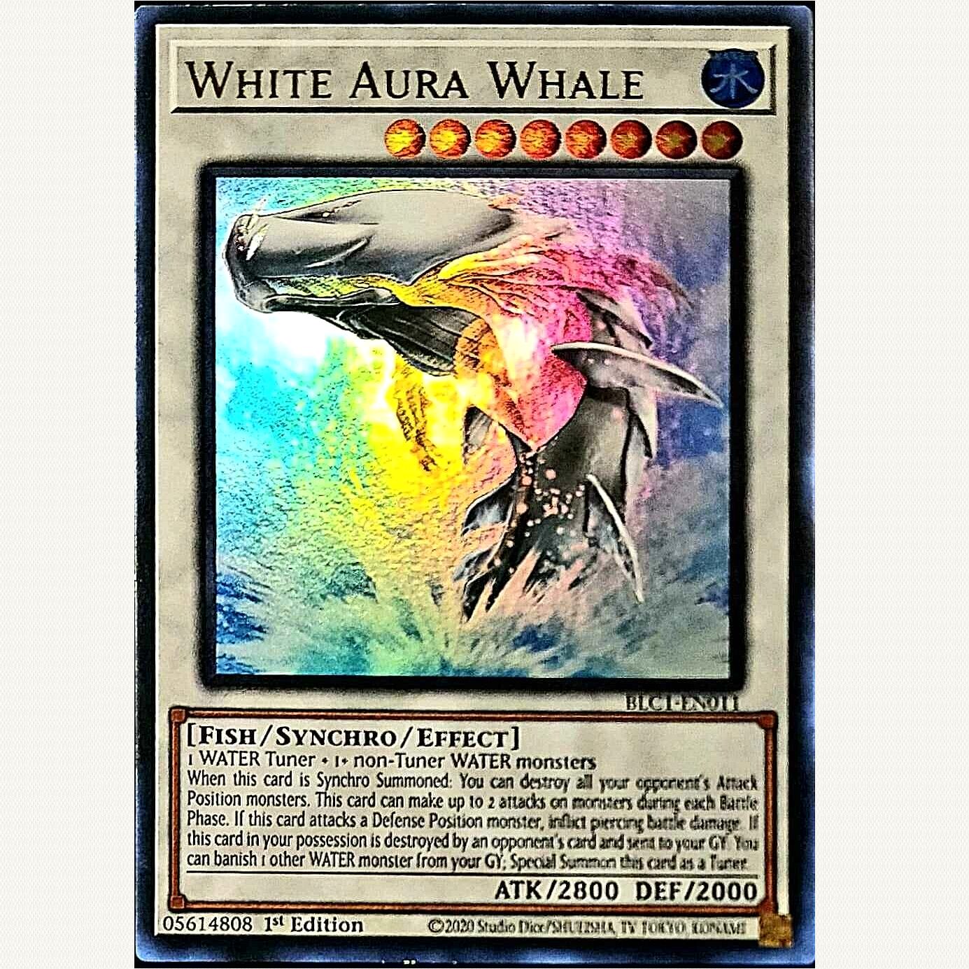KONAMI闪卡WhiteAuraWhale
