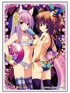 游戏王动漫妹套 QP：flapper (EN-095) 兽耳萌娘 卡套 牌套 ODWKD