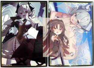 游戏王动漫妹套 白银城的拉比林斯 会场限定 卡套 牌套FB2