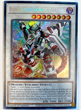 游戏王 美英一刷RA01-EN033 SCR上膛 装弹枪管狞猛龙 AM2  Dragon