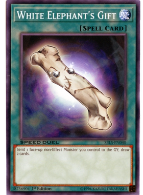 游戏王 美英一刷 SBLS-EN040 N  马骨的对价 2L3 EF2