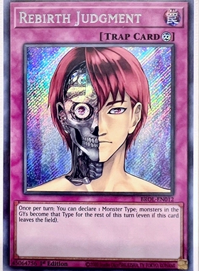 游戏王 美英一刷 BROL-EN012 SCR 轮回独断 H8B EK3