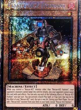 游戏王美英一刷MP25-EN046 STAR 救援ACE队 消防栓 救援王牌 RK2