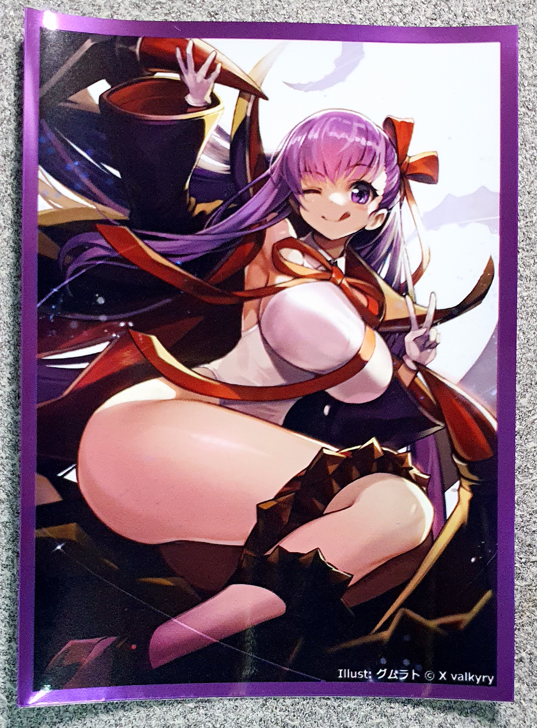 游戏王动漫妹套 FATE FGO  BB酱 间桐樱 会场限定 卡套 牌套 BW2