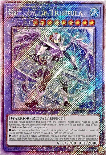 游戏王美英一刷RA03-EN261  Pscr 三叉龙的影灵衣 ni2