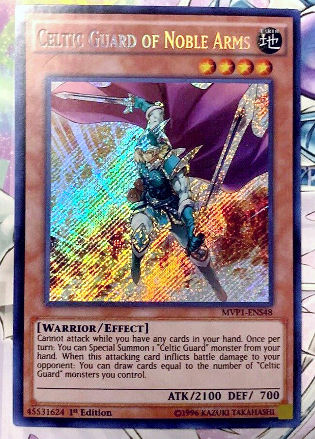 游戏王美英一刷 mvp1-ens48 scr 精灵圣剑士 cb1