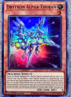 游戏王 美英一刷 GEIM-EN024 SR 龙辉巧-右枢α  Y6