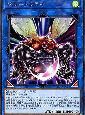 游戏王 1004 FLOD-JP052 R 巨蝇 AL1