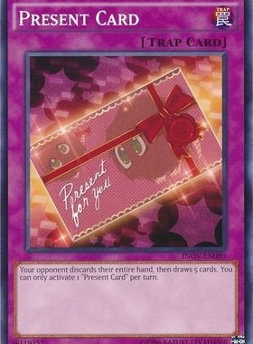 游戏王 美英一刷 INOV-EN080 N 平卡 礼物卡 礼品卡 OR1