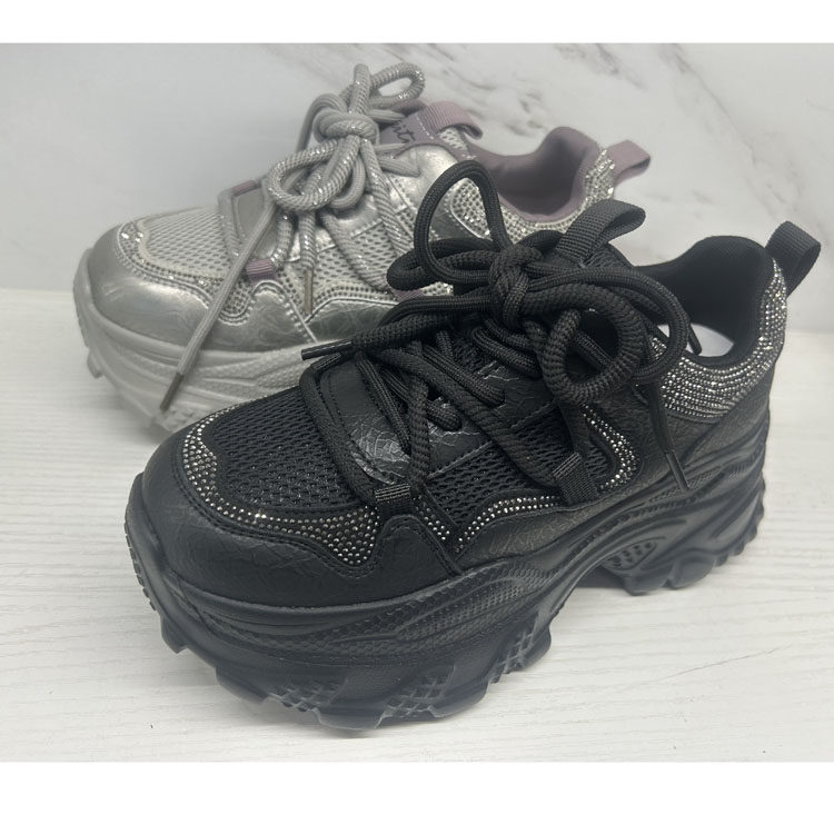 ins潮春季百搭厚底运动休闲女鞋