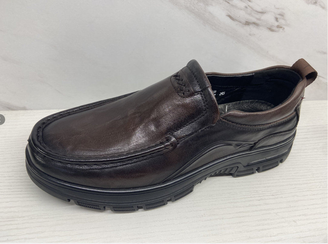 真皮休闲风商务正装男士工作鞋