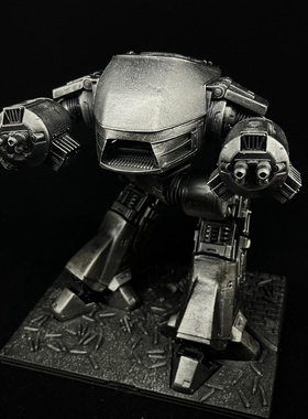 机械战警ED-209机器人铁甲威龙手办游戏周边现货摆件男生自制模型