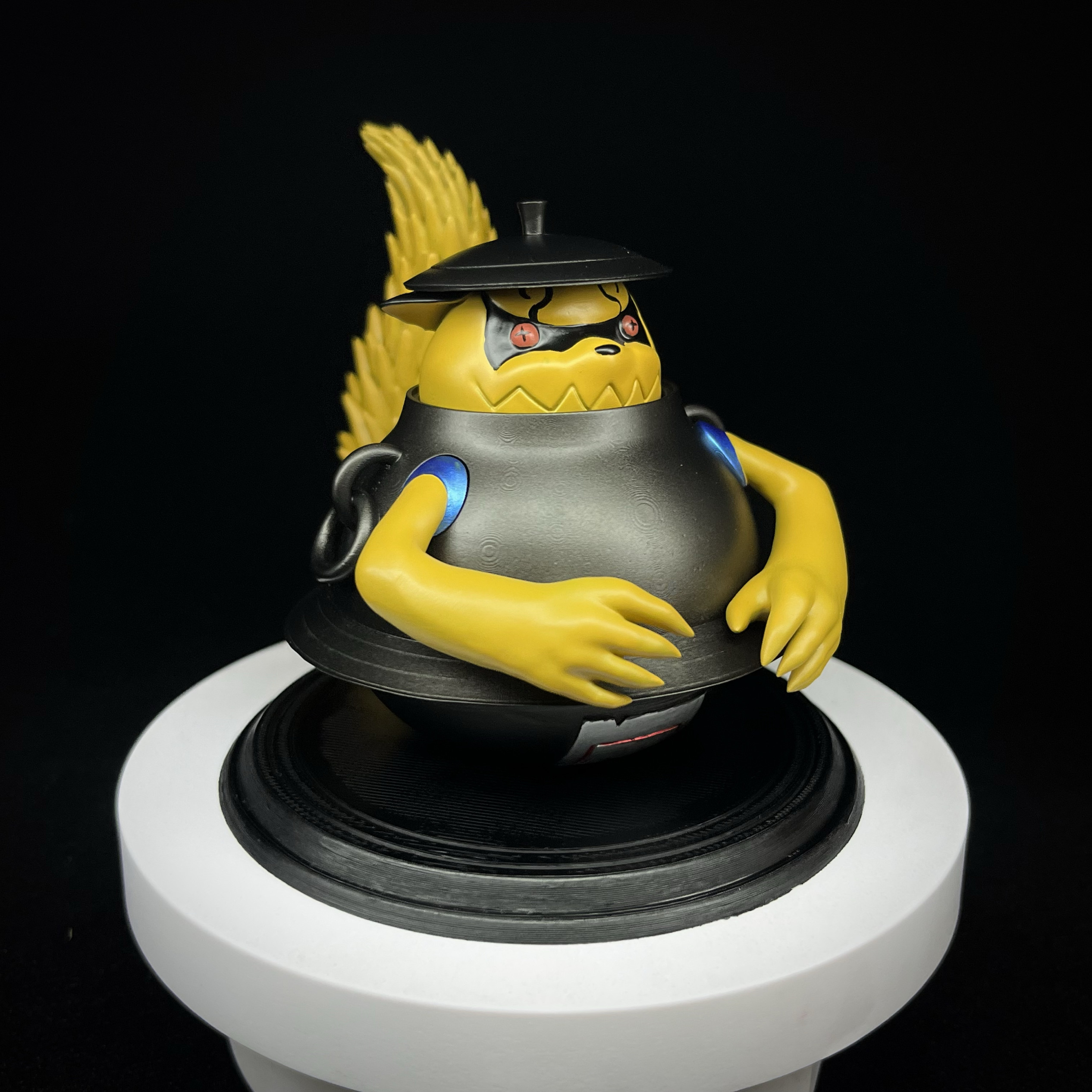 火影忍者一尾守鹤我爱罗q版手办游戏动漫周边摆件现货自制模型