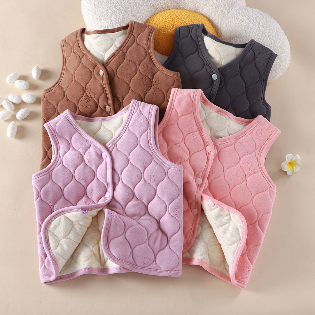 中大童加厚坎肩无骨秋冬儿童马甲校服神器夹棉保暖内胆男女宝宝,童装/婴儿装/亲子装,马甲,淘宝优惠券,粉丝福利购,淘宝优惠卷