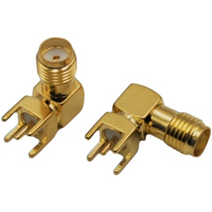 SMA弯脚射频座 SMA-KE GPS天线座 SMA 正接KE内孔