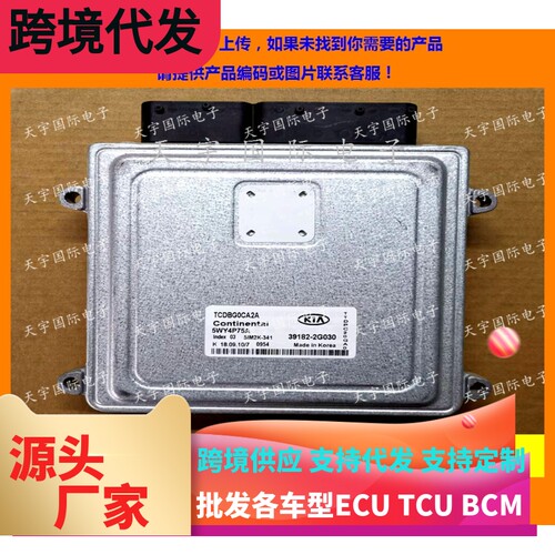 适用现代起亚发动机电脑板ECU 39182-2G030 5WY4P75A SIM2K-341