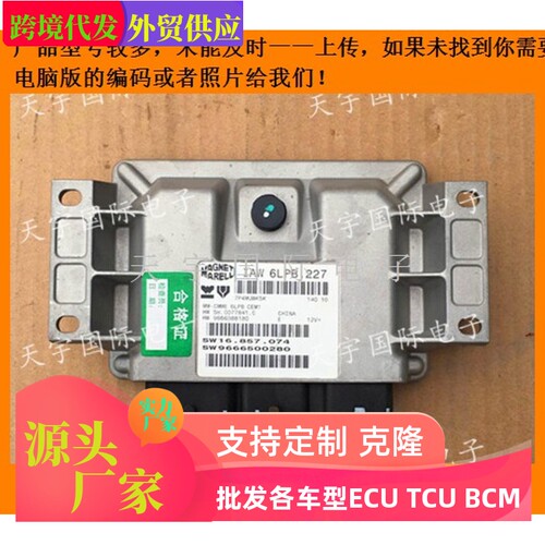 东风雪铁龙加索凯旋发动机电脑ECU IAW 6LPB.227/SW9666600280