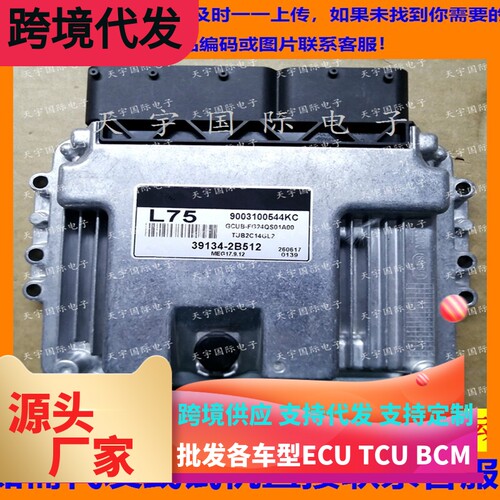 适用现代发动机电脑ECU MEG17.9.12 39134-2B512 L75 9003100544