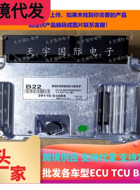 适用现代发动机电脑板ECU 39110-04065 B22  MEG17.9.12.1