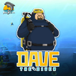 潜水员戴夫DAVE像素风游戏反光车贴电动摩托车身后窗玻璃装饰贴