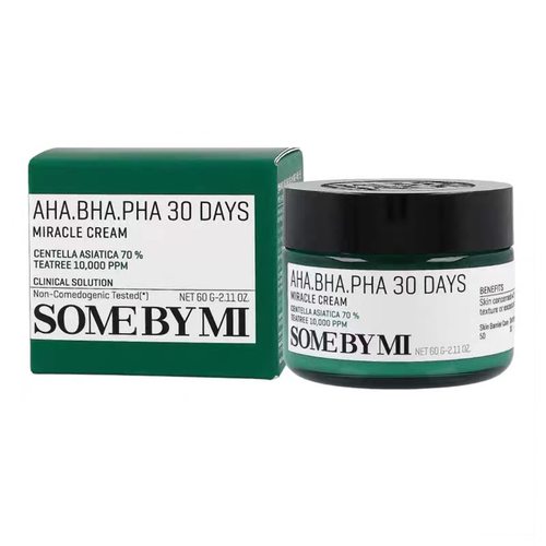 SOMEBYMI莎柏蜜茶树面霜60g 管理痘痘 控制皮脂强化屏障