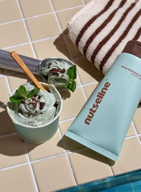 韩国nutseline薄荷巧克力泡沫洁面深层清洁泥膜控油保湿洗面奶