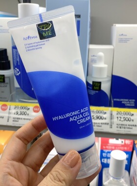 现货发isntree HYALURONIC透明质酸水分保湿啫喱面霜舒缓镇定夏