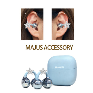 freeclip2耳夹耳机配饰耳饰钻扣耳扣星星钻日月星穹星闪免拆可盖