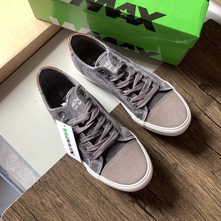 断码清仓捡漏~出口外单!男士复古做旧水洗帆布鞋低帮舒适开车单鞋