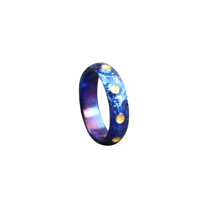 HONG KONG MG MENS TC4 TITANIUM ALLOY RING RING FINGER RING TAIL RING HAND-CARVED PERSONALIZED GIFT FOR BOYFRIEND