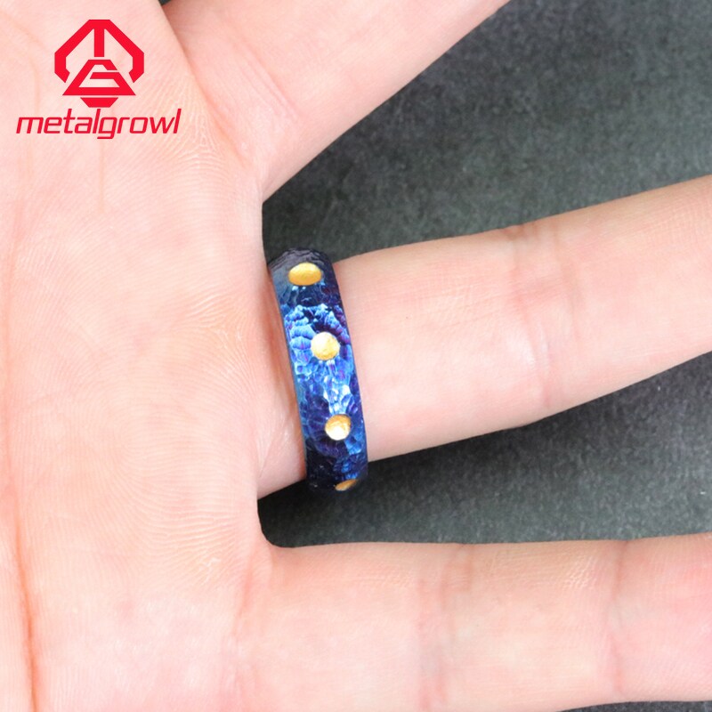 HONG KONG MG MENS TC4 TITANIUM ALLOY RING RING FINGER RING TAIL RING HAND-CARVED PERSONALIZED GIFT FOR BOYFRIEND