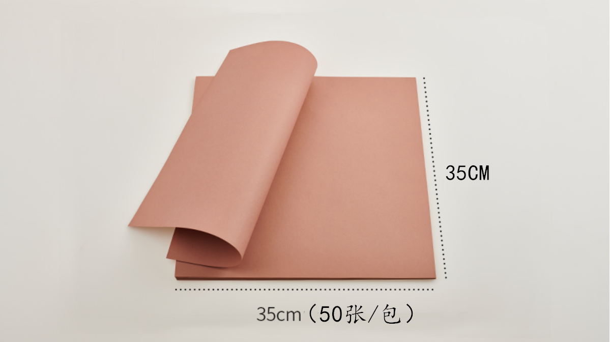 서울을 만나다 국산 수입 80G 두께의 흑백 복고풍 크라프트지 꽃다발 포장지 컷 버전
