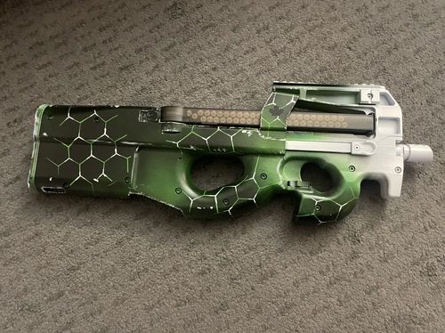 R6～彩虹～六号绿冰p90,cos道具