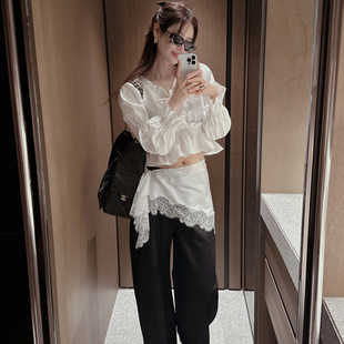 韩国进口 时尚 官网直邮 Dining 蕾丝裙 春季 Partysu