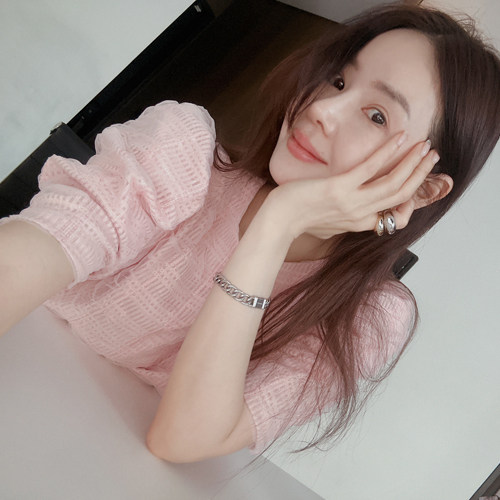 Partysu 韩国进口 官网直邮 冬季   Prom  泡泡抽褶连衣裙