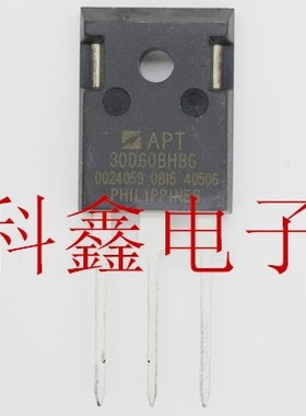 场效应管APT30D60BHBG  APT30D60BHB   27A/600V TO-247 全新原装