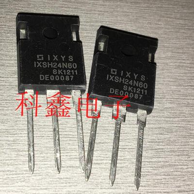 场效应管 IXSH24N60  1XSH24N60  24N60   TO-247  24A/600V 全新