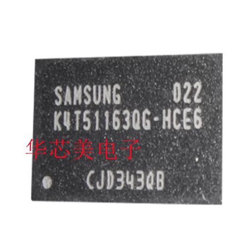 K4T51163QG-HCE6  K4T51163Q6-HCE6  84FBGA闪存芯片全新原装