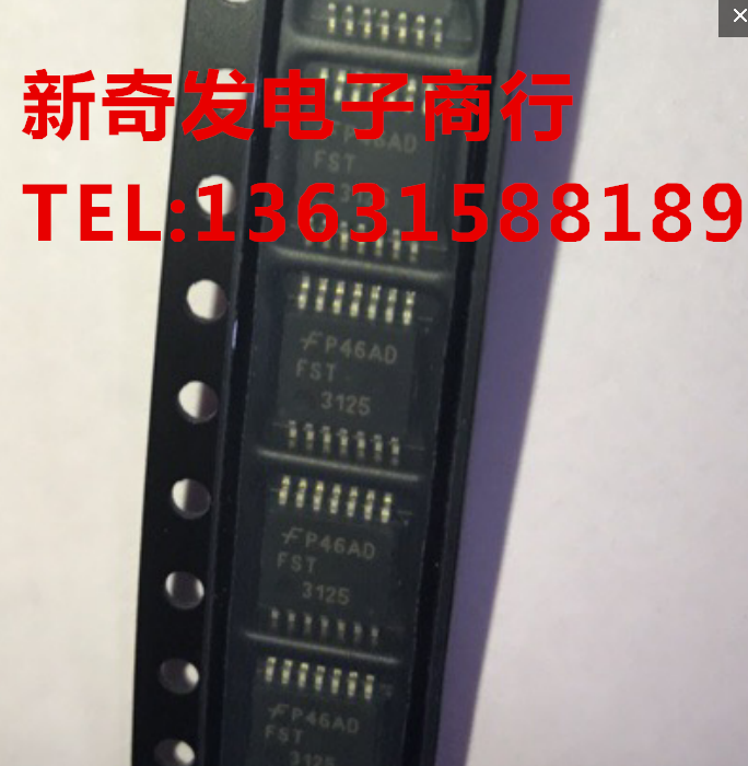 全新 FST3125MTCX 贴片 TSSOP-14 数字总线开关IC