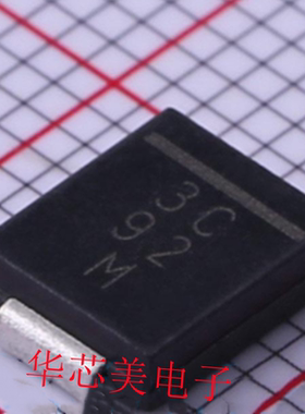 肖特基二极管VS-30BQ015  30BQ015  丝印V3C  3C  SMC(DO-214AB)